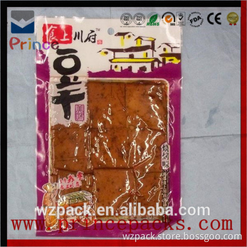 20 years OEM experience vacuum sealing zip lock plastic food bags with printing personal logo